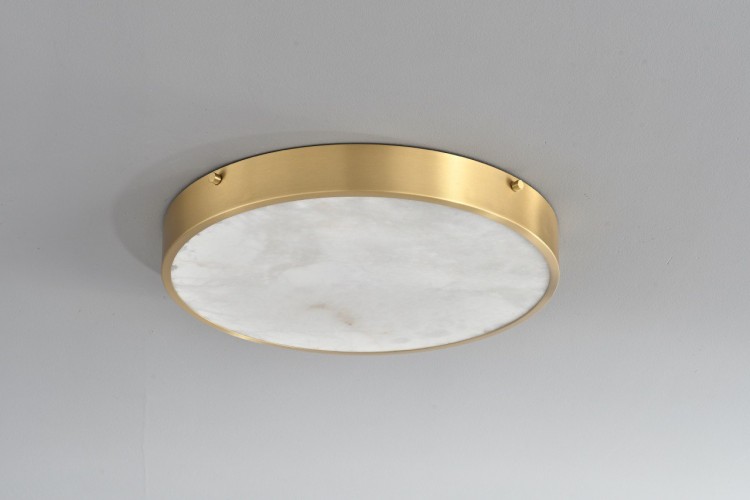 Потолочный светильник Belfast Devon 3395-5 BR MB Латунь / Камень Потолочный светильник Belfast Devon 3395-5 BR MB Латунь / Камень