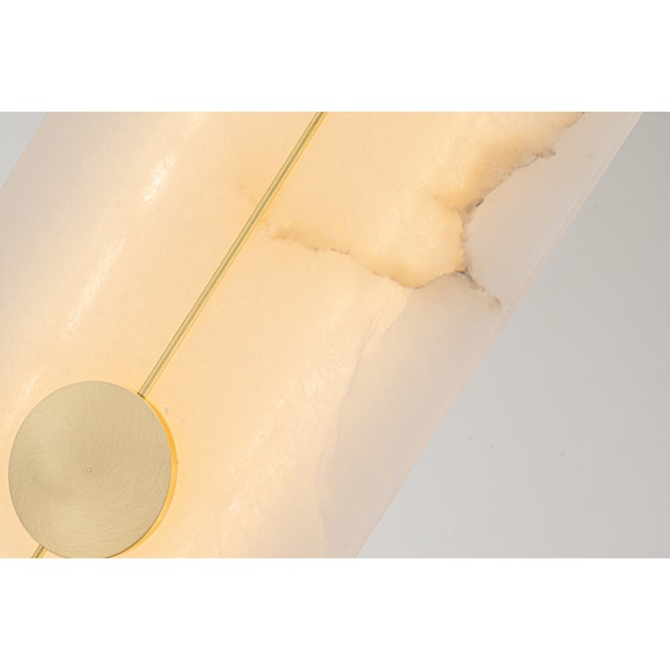 Светильник настенный Belfast Ravenhill 3220 BR MB Латунь / Камень