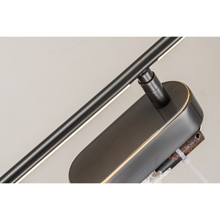 Светильник настенный Belfast Skipton 85001-1W-L BR Черный