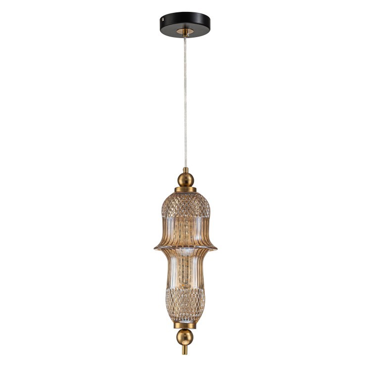 Светильник подвесной Belfast Herbison A1953 / A / A3 CA GL Золотой / Стекло / Янтарный