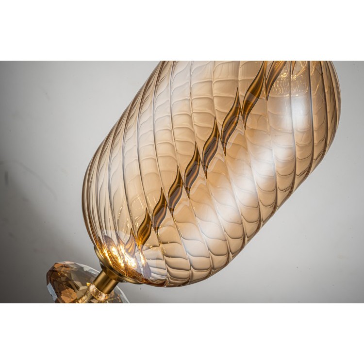 Светильник подвесной Belfast Herbison A1933 / D / A3 CA GL Золотой / Стекло / Янтарный Светильник подвесной Belfast Herbison A1933 / D / A3 CA GL Золотой / Стекло / Янтарный