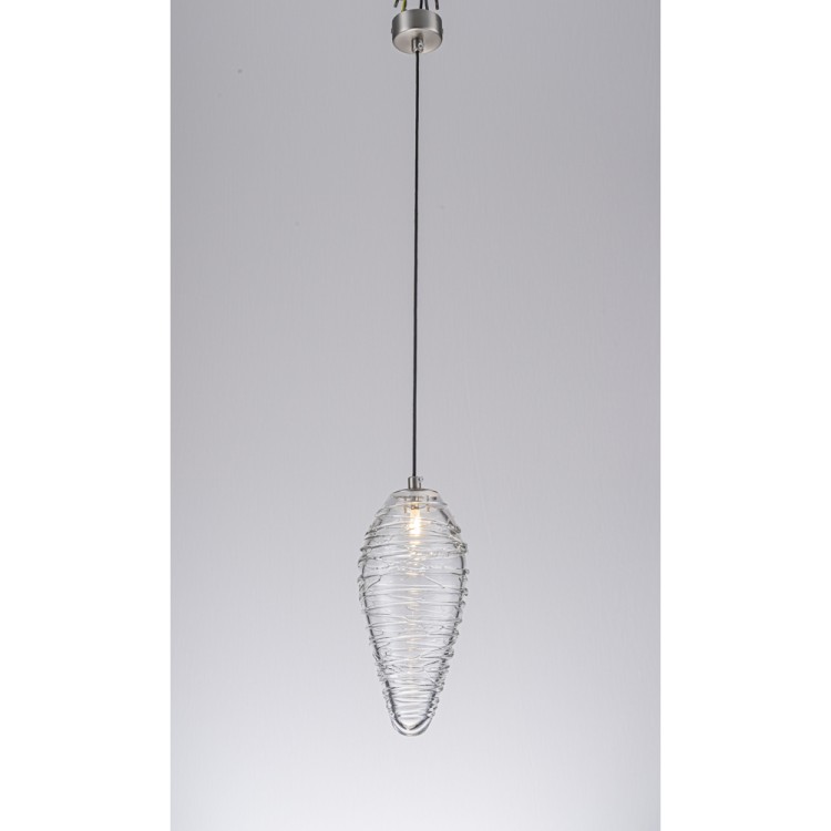 Светильник подвесной BRACKLEY 102-1 CR CL 