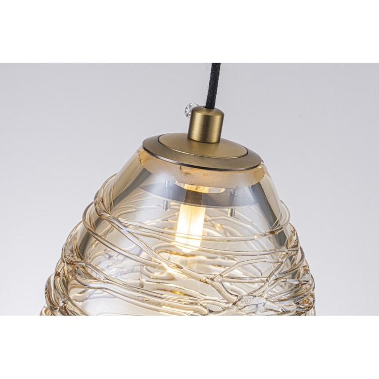 Светильник подвесной BRACKLEY 102-1 BR AM