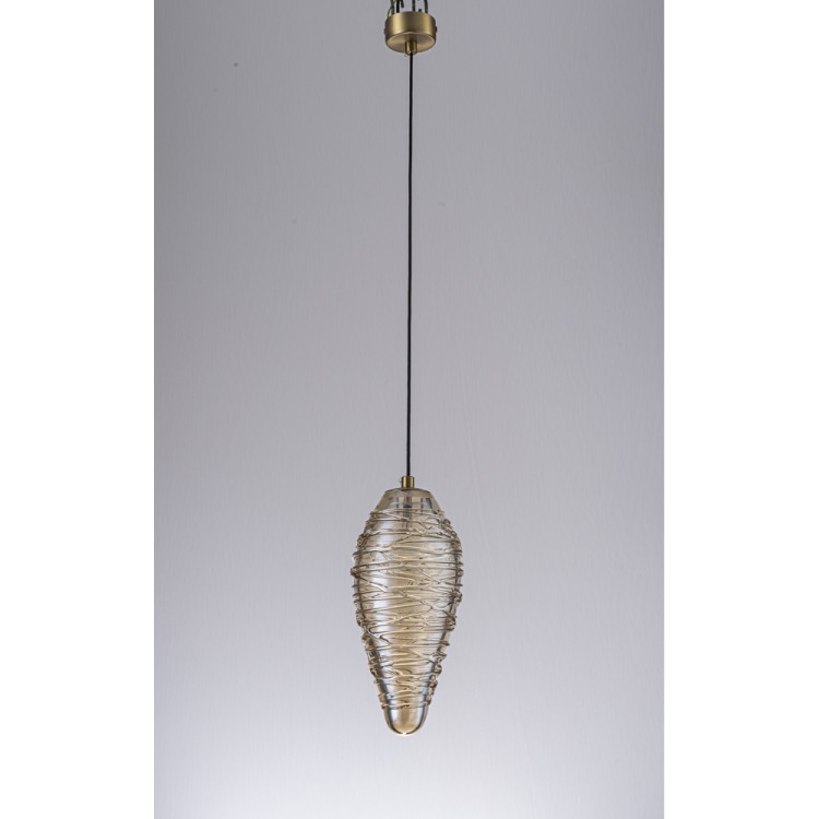 Светильник подвесной BRACKLEY 102-1 BR AM