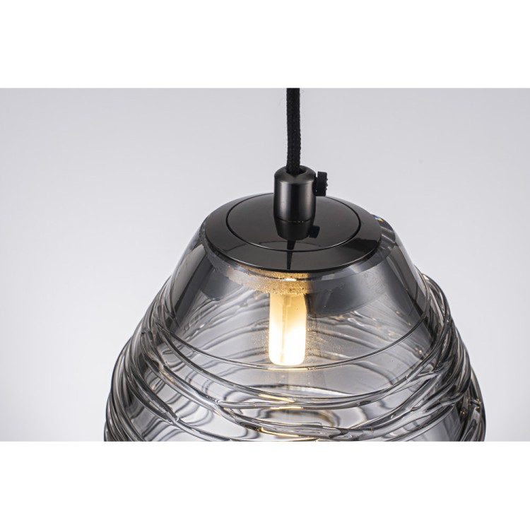 Светильник подвесной BRACKLEY 102-1 PBK GR 