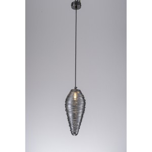 Светильник подвесной BRACKLEY 102-1 PBK GR 