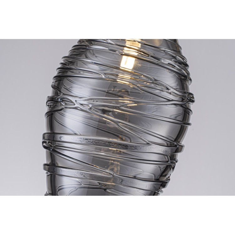 Светильник подвесной BRACKLEY 102-1 PBK GR 