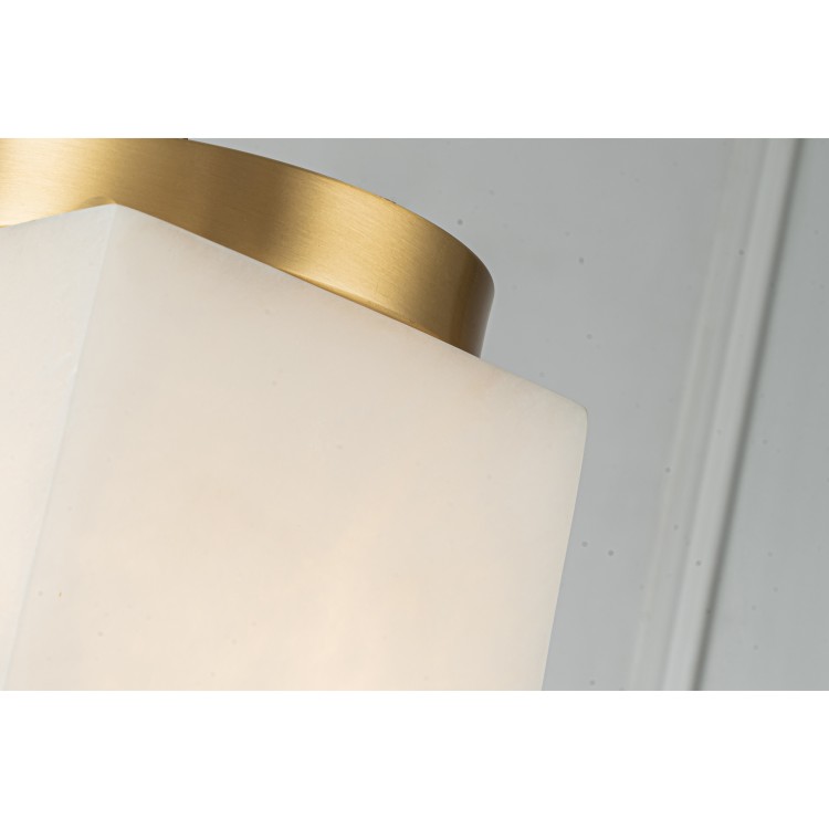 Потолочный светильник Belfast Ravenhill 3333F BR MB Латунь / Камень Потолочный светильник Belfast Ravenhill 3333F BR MB Латунь / Камень