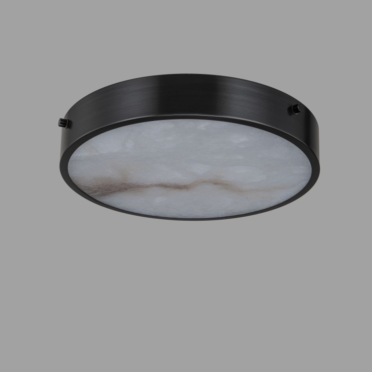 Потолочный светильник Belfast Devon 3395-3 BL MB Черный / Камень Потолочный светильник Belfast Devon 3395-3 BL MB Черный / Камень