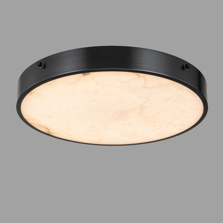 Потолочный светильник Belfast Devon 3395-4 BL MB Черный / Камень