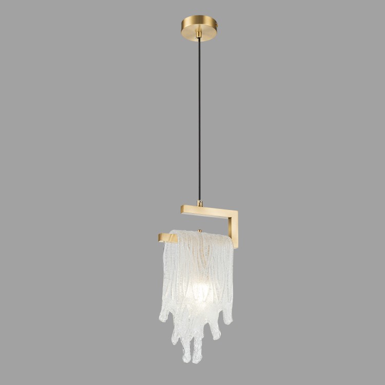 Подвесной светильник Belfast Colvil 3253 BR CL Латунь / Стекло Подвесной светильник Belfast Colvil 3253 BR CL Латунь / Стекло