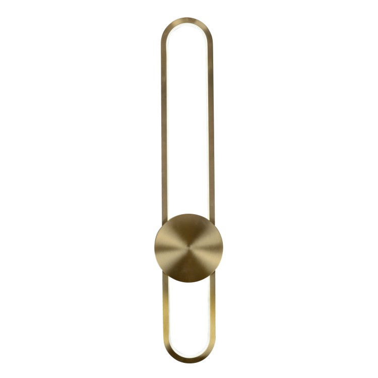 Светильник настенный Belfast Witham 2258-90 BR Латунь