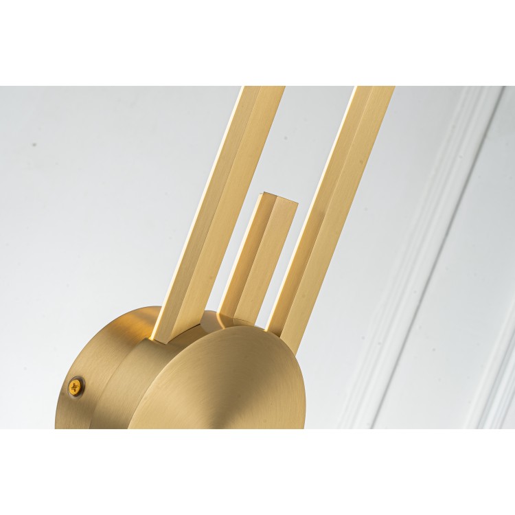 Светильник настенный Belfast Medway 2257-94-3 BR Латунь