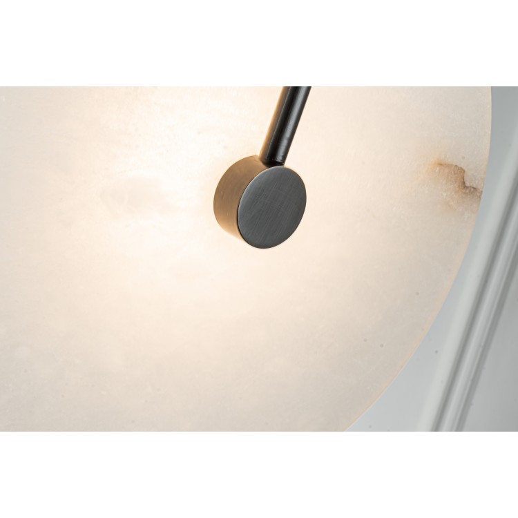 Настенный светильник Belfast Ravenhill 6084-20 BL MB Латунь / Камень