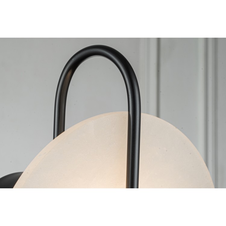 Настенный светильник Belfast Ravenhill 6084-20 BL MB Латунь / Камень