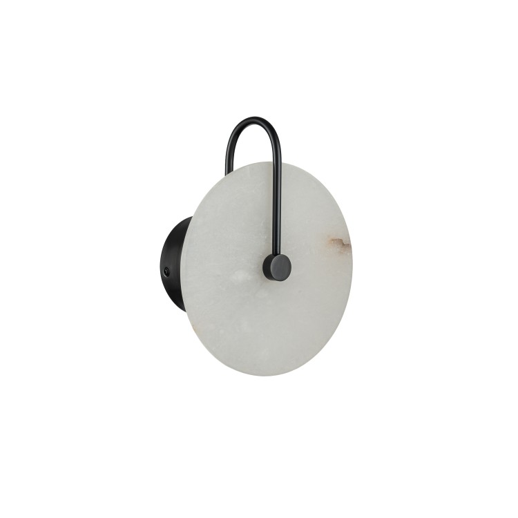 Настенный светильник Belfast Ravenhill 6084-20 BL MB Латунь / Камень